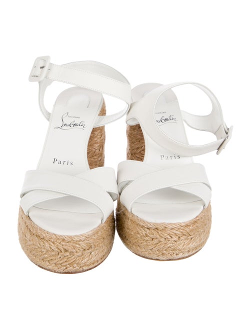 Christian Louboutin Leather Espadrilles