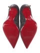 Christian Louboutin Suede Animal Print Pumps