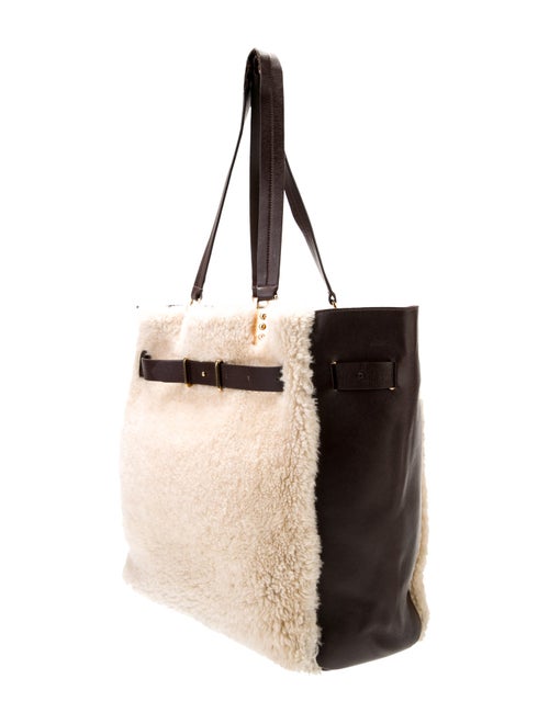 Christian Louboutin Shearling Tote