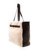 Christian Louboutin Shearling Tote