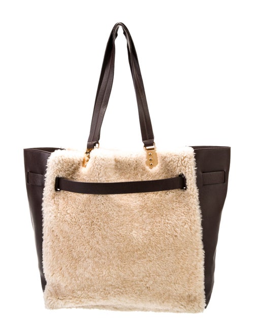 Christian Louboutin Shearling Tote