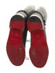 Christian Louboutin Spike Accents Leather Riding Boots