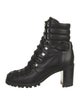 Christian Louboutin Leather Combat Boots