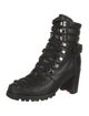 Christian Louboutin Leather Combat Boots
