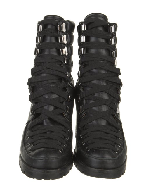 Christian Louboutin Leather Combat Boots