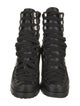 Christian Louboutin Leather Combat Boots