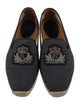 Christian Louboutin Denim Graphic Print Espadrilles