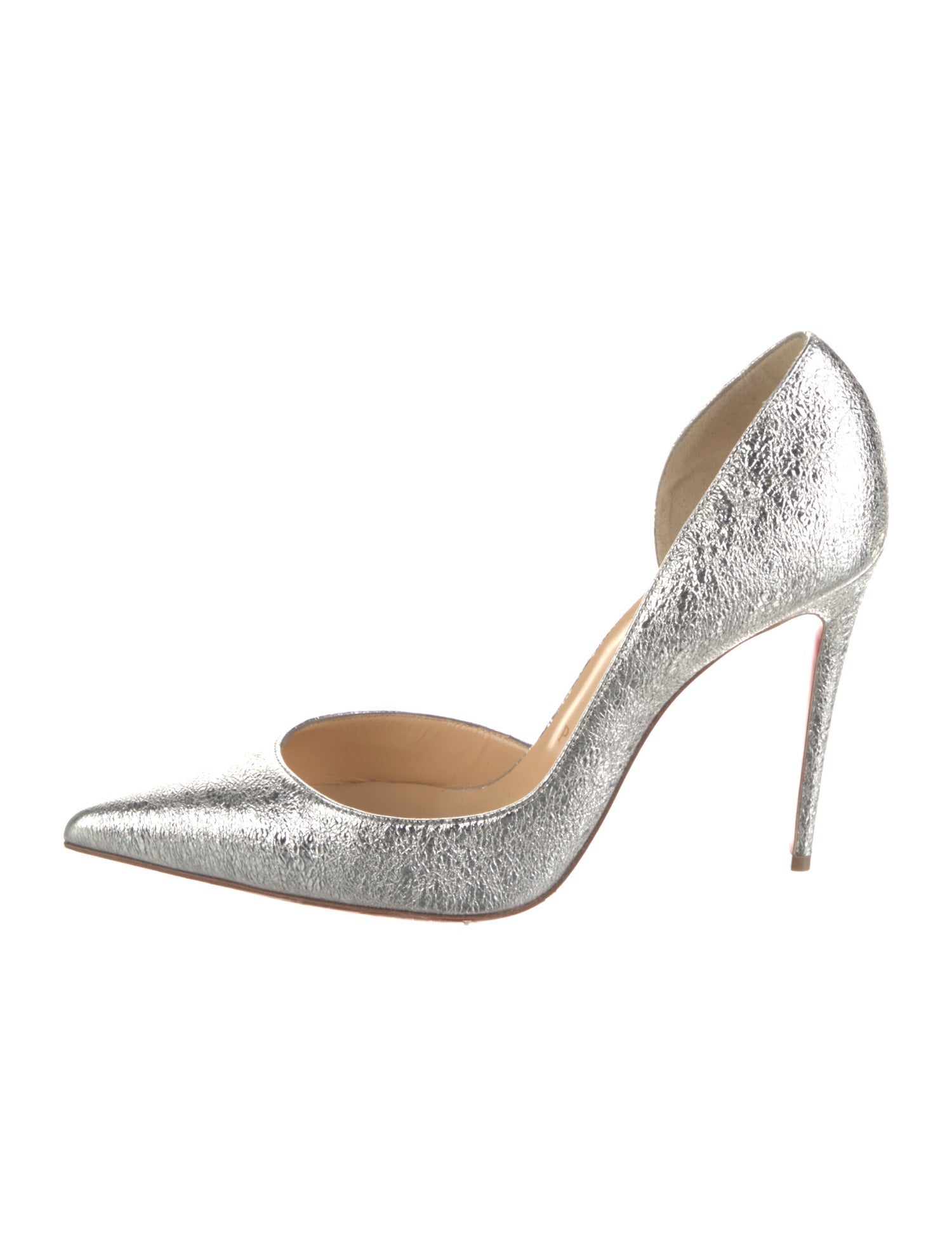 Christian Louboutin Leather D'Orsay Pumps