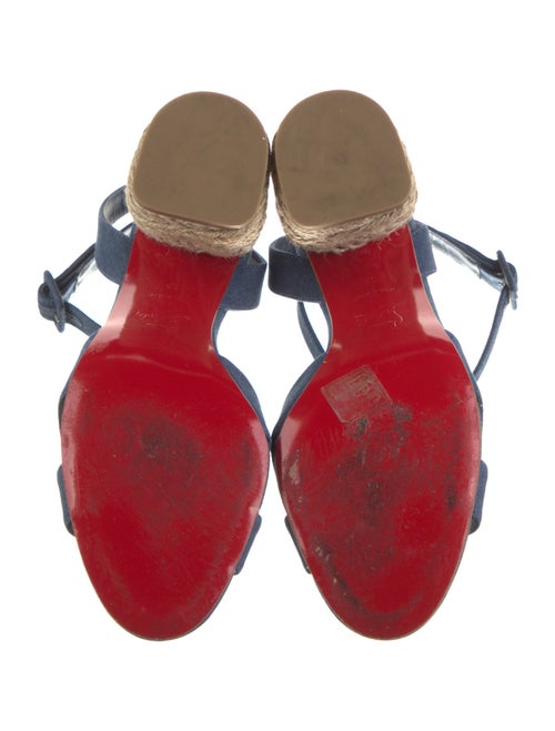 Christian Louboutin Denim Espadrilles