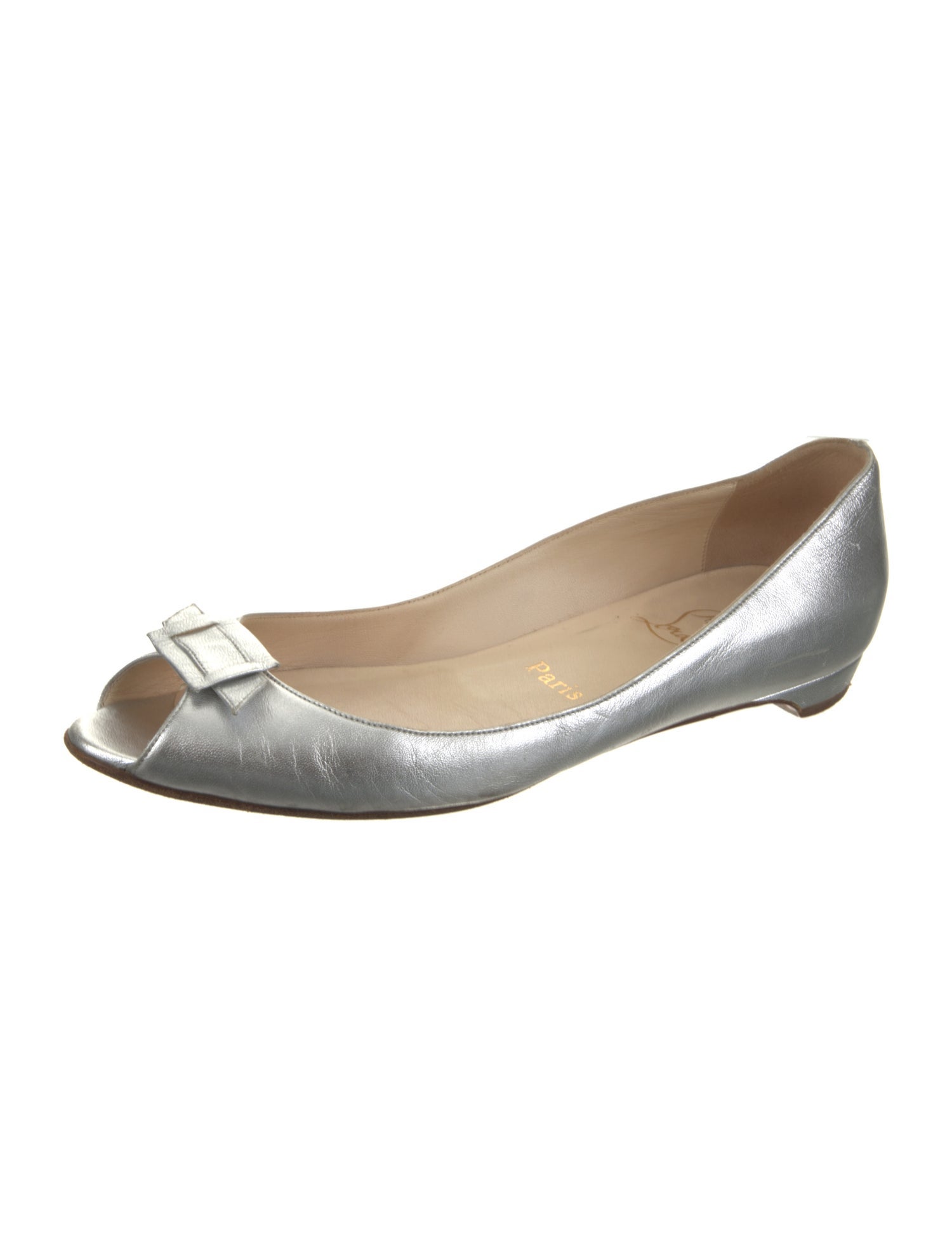Christian Louboutin Leather Flats