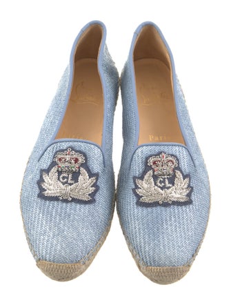 Christian Louboutin Canvas Espadrilles