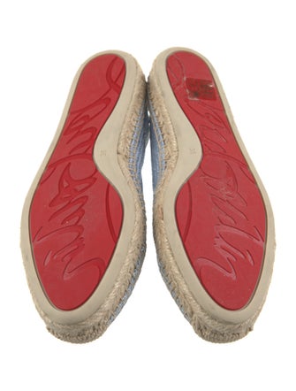 Christian Louboutin Canvas Espadrilles