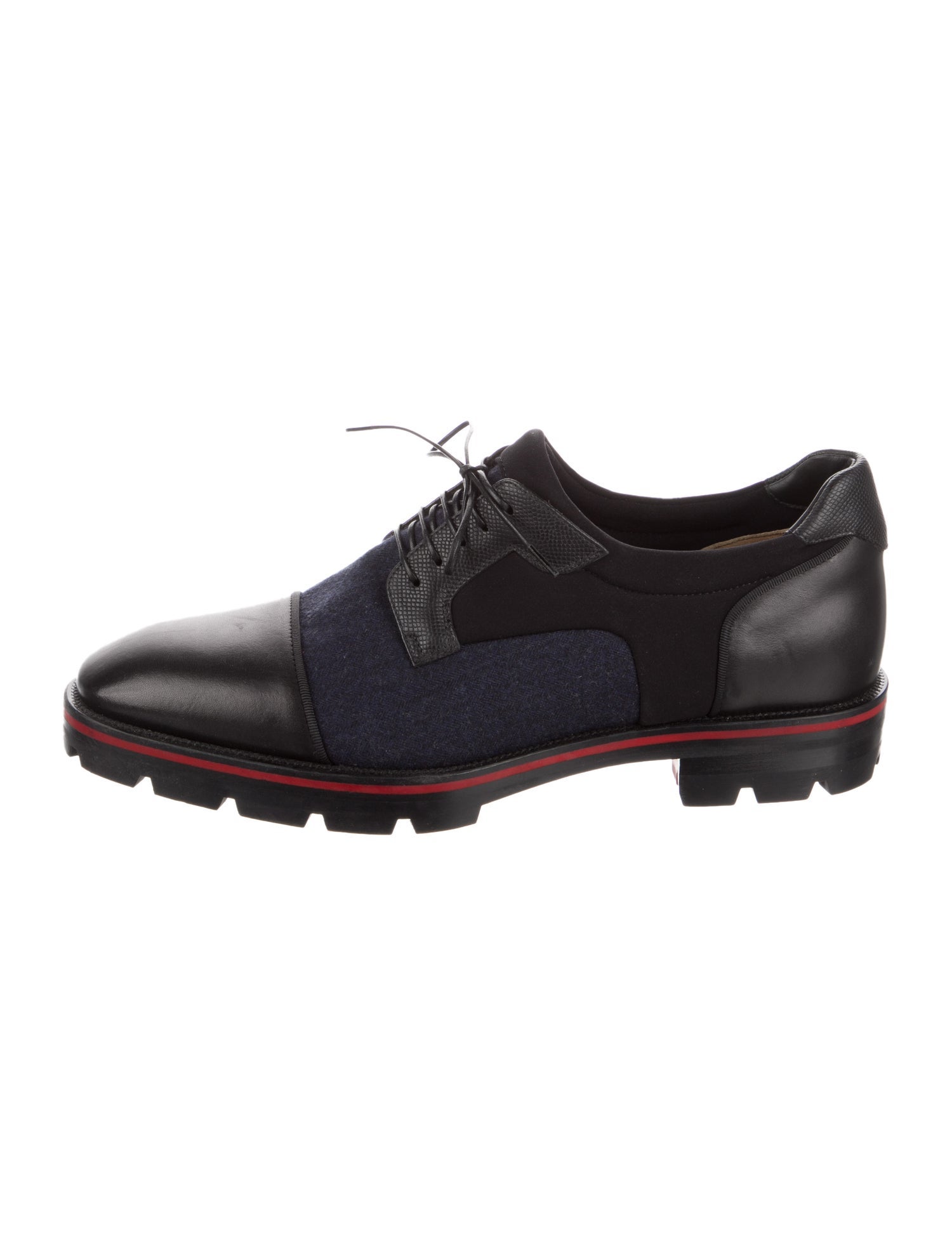 Christian Louboutin Leather Derby Shoes