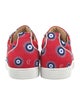Christian Louboutin Satin Printed Sneakers