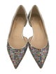 Christian Louboutin Printed D'Orsay Flats