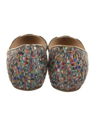 Christian Louboutin Printed D'Orsay Flats