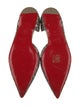 Christian Louboutin Printed D'Orsay Flats
