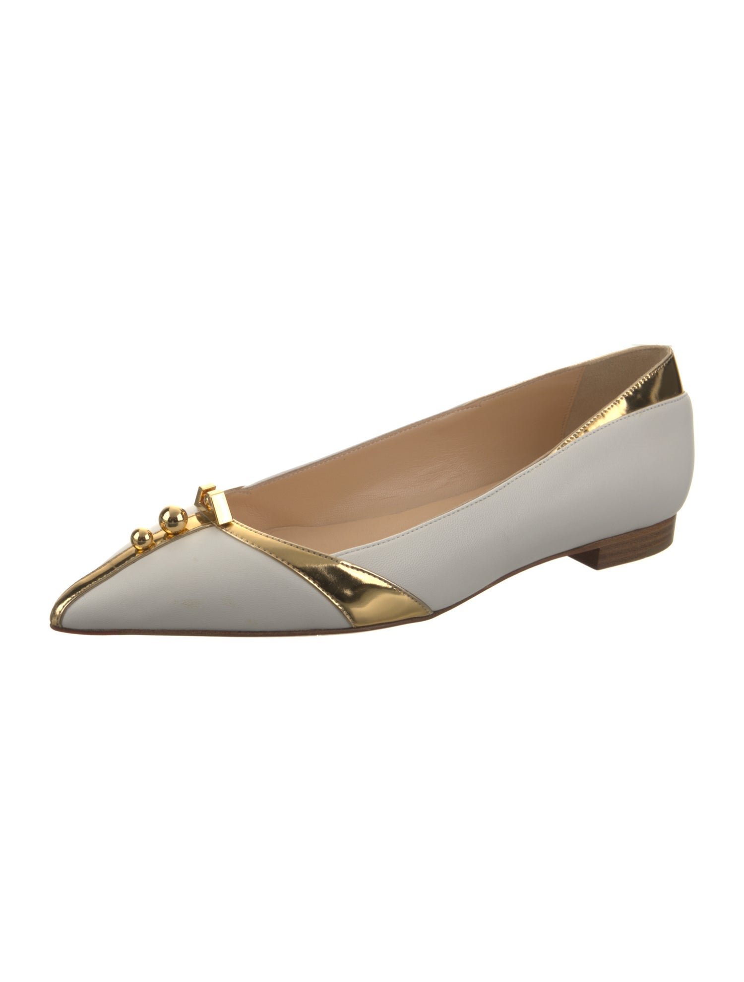 Christian Louboutin Leather Ballet Flats