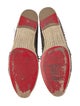 Christian Louboutin Spike Accents Canvas Espadrilles
