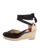 Christian Louboutin Colorblock Pattern Espadrilles