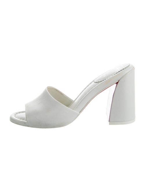 Christian Louboutin Leather Mules