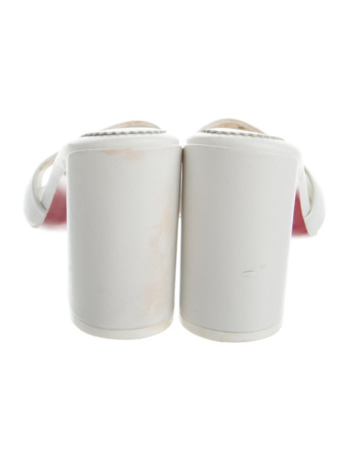 Christian Louboutin Leather Mules