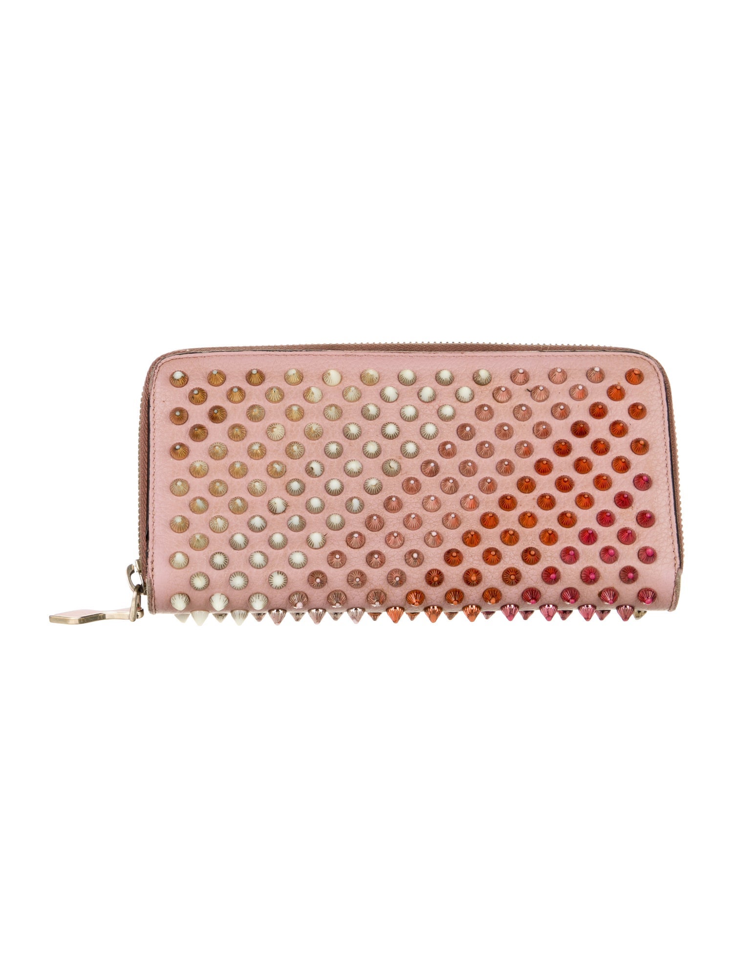 Christian Louboutin Leather Patterned Continental Wallet