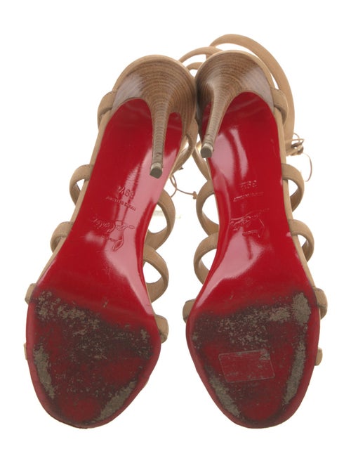 Christian Louboutin Suede Gladiator Sandals