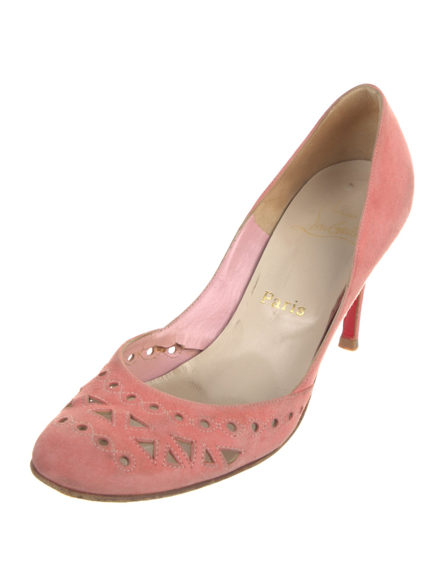 Christian Louboutin Suede Pumps