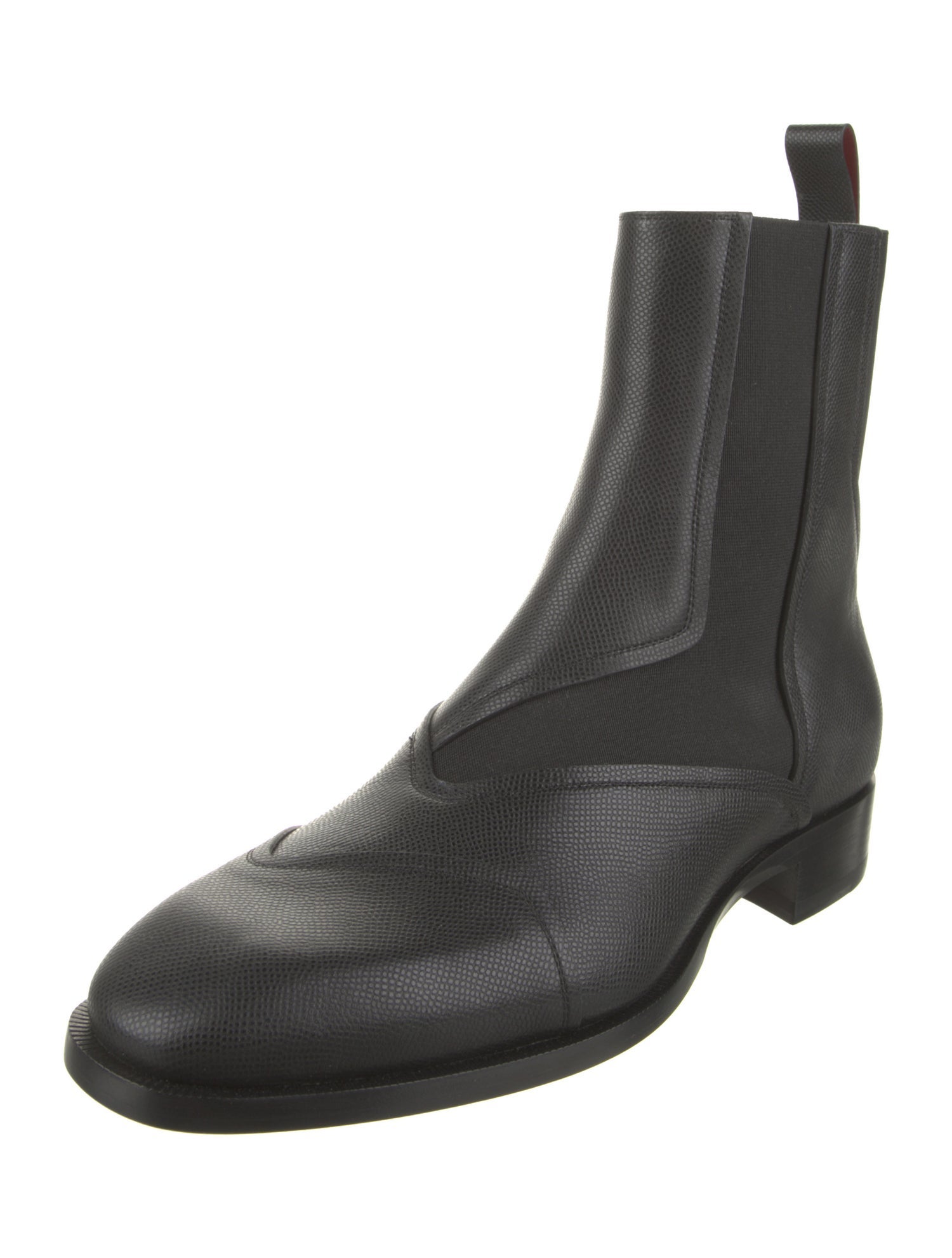 Christian Louboutin Leather Chelsea Boots