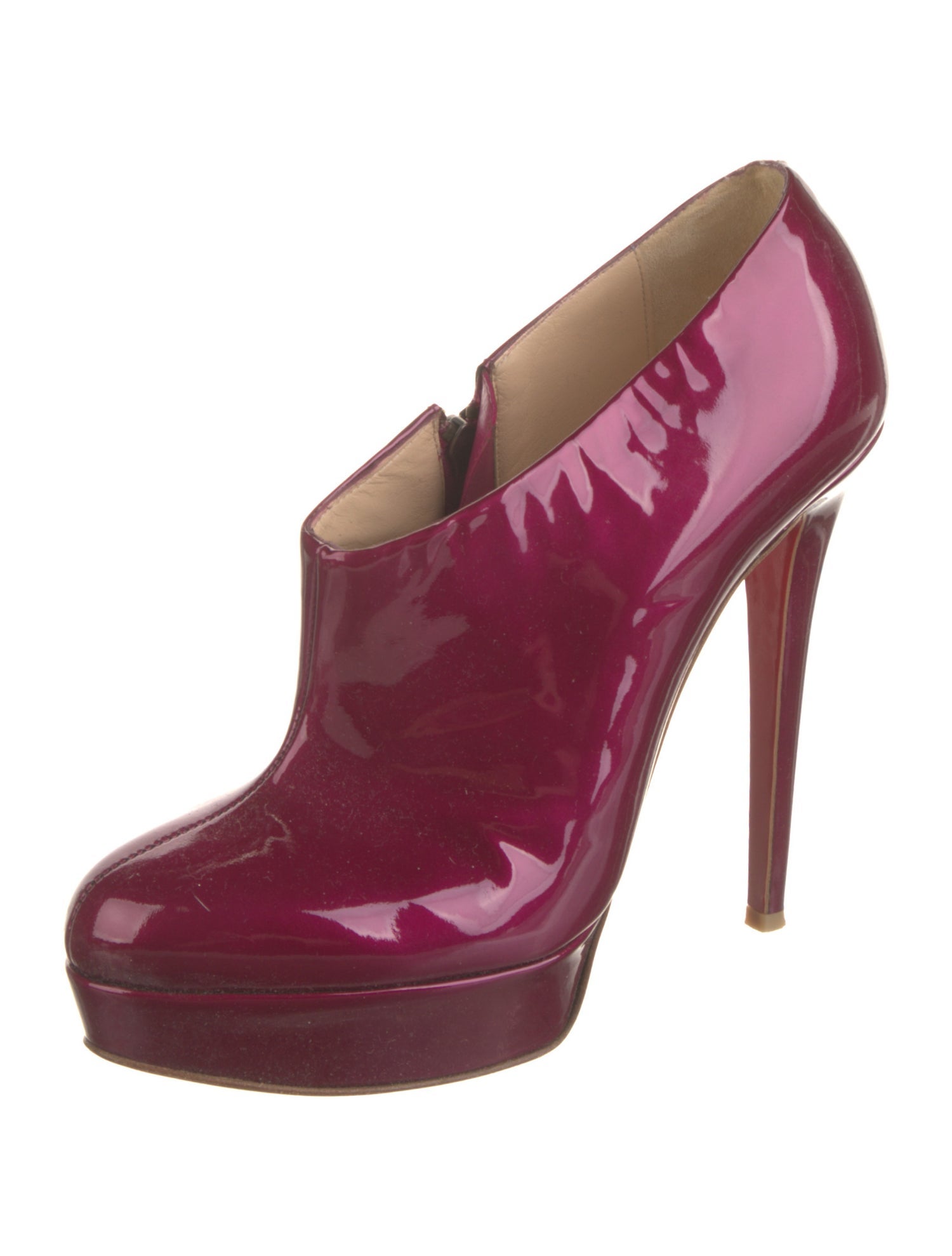 Christian Louboutin Patent Leather Mules