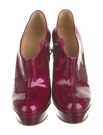 Christian Louboutin Patent Leather Mules