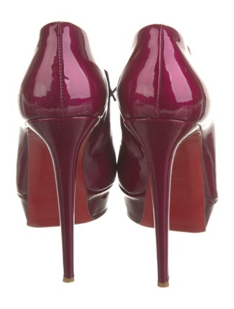 Christian Louboutin Patent Leather Mules