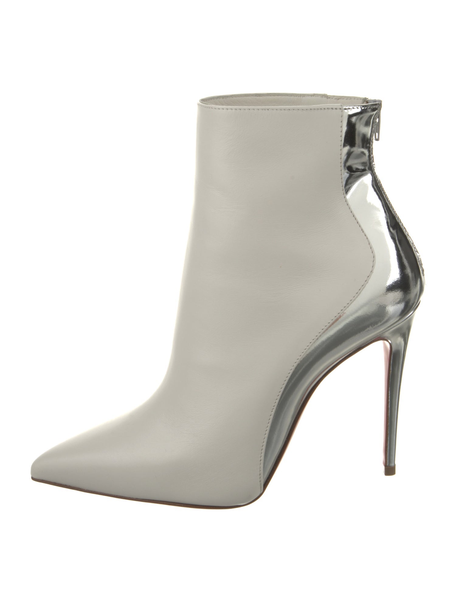 Christian Louboutin Leather Lace-Up Boots