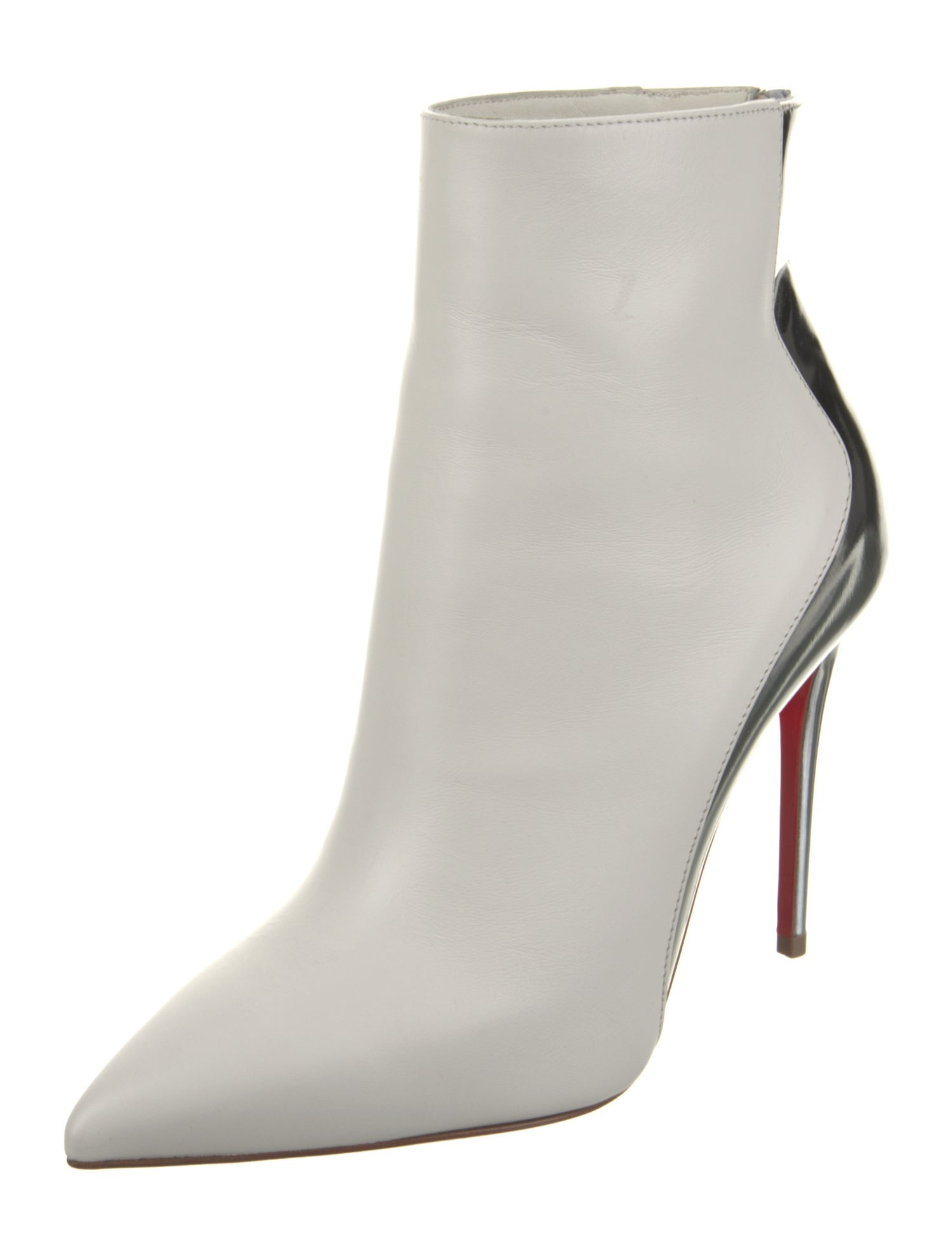 Christian Louboutin Leather Lace-Up Boots