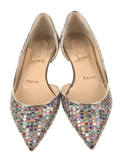 Christian Louboutin Patterned Flats