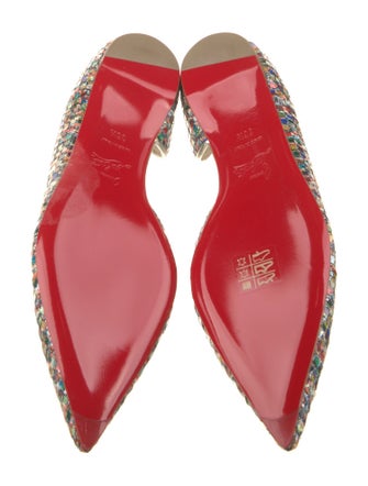 Christian Louboutin Patterned Flats