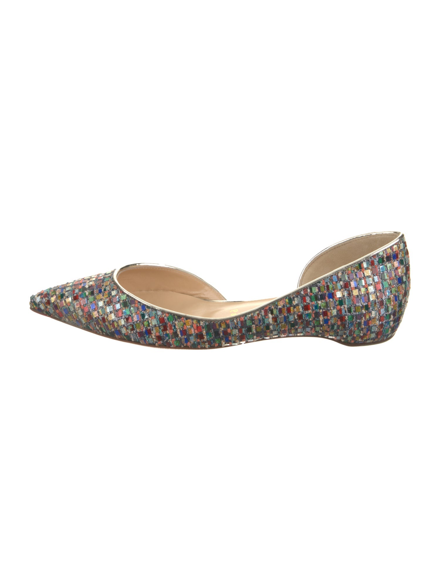 Christian Louboutin Printed D'Orsay Flats