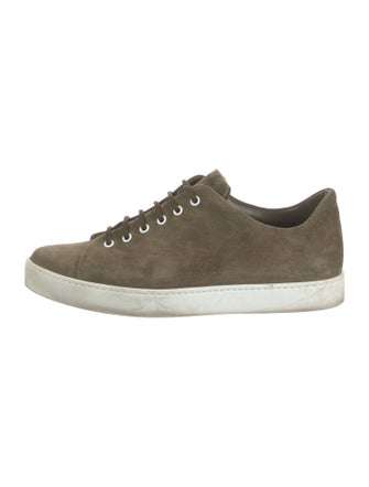Manolo Blahnik Suede Sneakers
