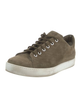 Manolo Blahnik Suede Sneakers