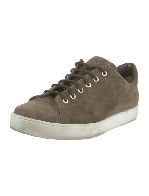 Manolo Blahnik Suede Sneakers