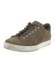 Manolo Blahnik Suede Sneakers