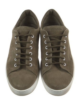 Manolo Blahnik Suede Sneakers