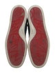 Christian Louboutin Suede Colorblock Pattern Sneakers