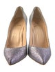 Christian Louboutin Glitter Glitter Accents Pumps