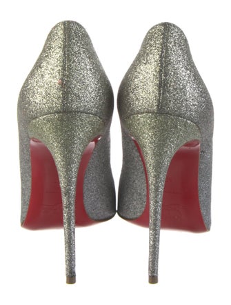 Christian Louboutin Glitter Glitter Accents Pumps
