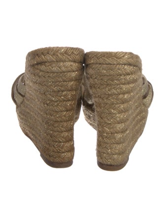 Christian Louboutin Glitter Accents Espadrilles