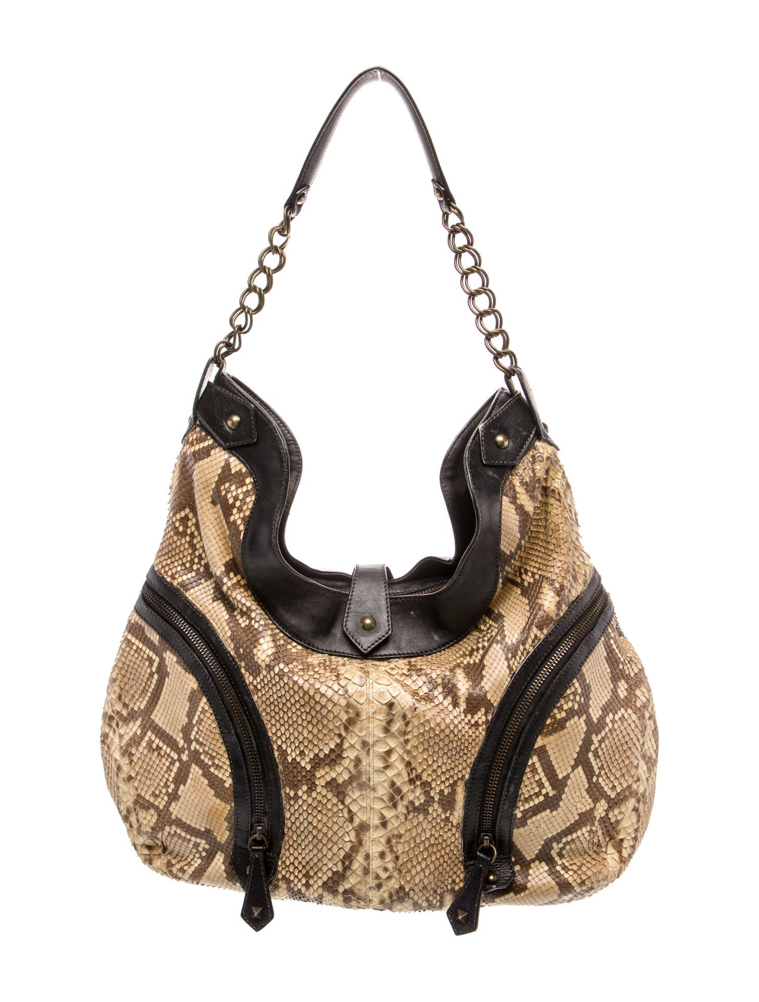 Christian Louboutin Snakeskin Shoulder Bag