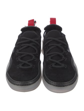 Christian Louboutin Suede Studded Accents Sneakers