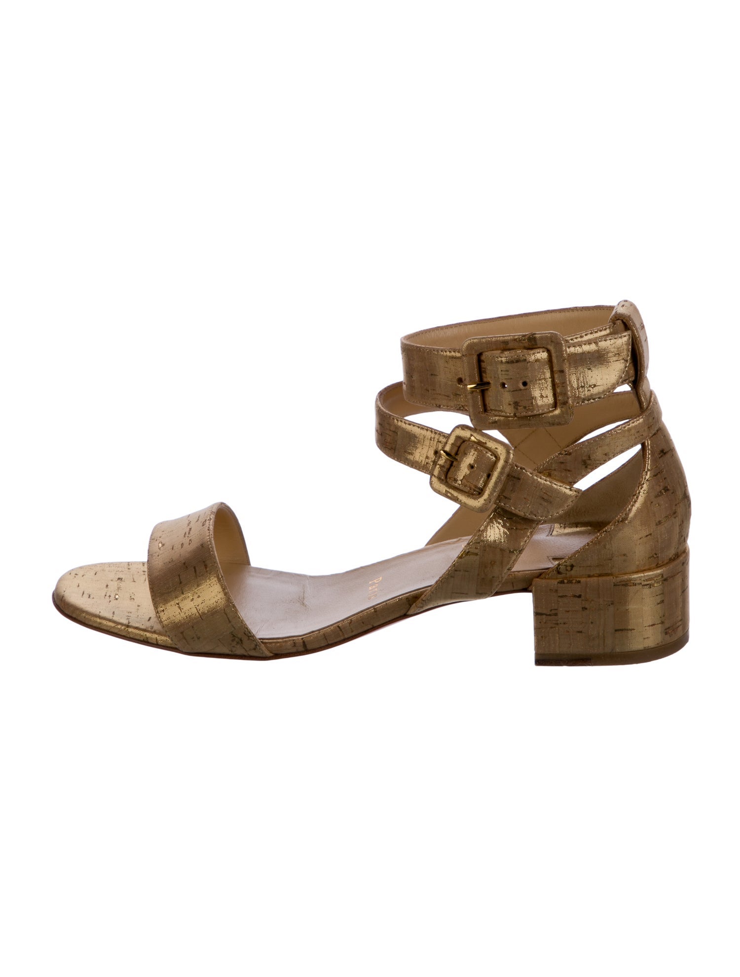 Christian Louboutin Glitter Accents Sandals